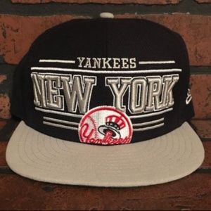 New York Yankees Baseball Men's Fitted Hat 7 3/8